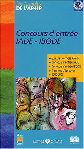 Concours d'entrée IADE, IBODE