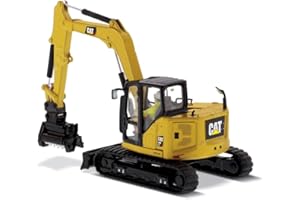 Diecast Masters 1:50 Scale Caterpillar 309 CR Mini Hydraulic Excavator | High Line Series Cat Trucks & Construction Equipment Model 85592