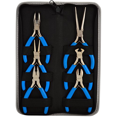 Delcast mb-6 mini pliers jewelry design, beading and repair tool …