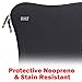 BUILT Neoprene Sleeve for 16-inch Laptop, Black