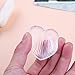 Makeup Silicone Sponge-Beauty Blender for BB Cream/ CC Cream/ Air Cushion/ Liquid Foundation/ Blush Highlighter/ Concealer (Heart + Drop)