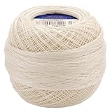 DMC 151 100-ECRU Cordonnet Cotton, Ecru, 472-Yard, Size 100
