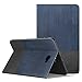 MoKo Samsung Galaxy Tab A 10.1 Case - Lightweight Stand Scratch Proof Folio Cover Case Protector Holder w/Auto Wake Sleep for Galaxy Tab A 10.1 Inch Tablet (SM-T580/T585, No Pen Version), Blue & Gray
