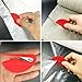 12 Pack Letter Openers, Plastic Envelope Slitter Set Razor Blade Paper Knife in Sharp-Assorted Colors