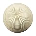OBeauty 12 Inch Round Proofing Bread Basket Handmade Brotform Banneton for Dough Rising with Cloth Linen Cover