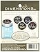 Dimensions Counted Cross Stitch Kit, Crafts Jar Topper