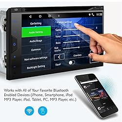 ATOTO Pyle Car Stereo Receiver System - Double Din