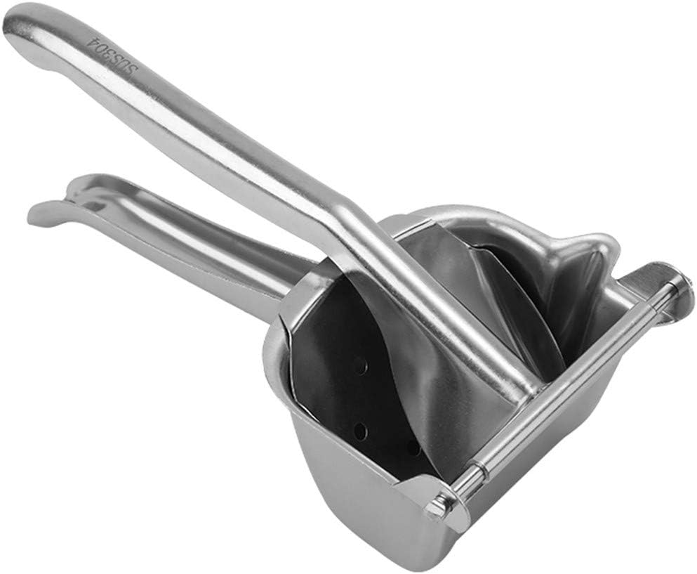 Heavy Duty Single Press Lemon Squeezer Manual Juicer Premium Quality 304 Stainless Steel Lemon Squeezer Easy Use Manual Citrus Press Juicer, Lemon Lime juice, orange juice, Etc