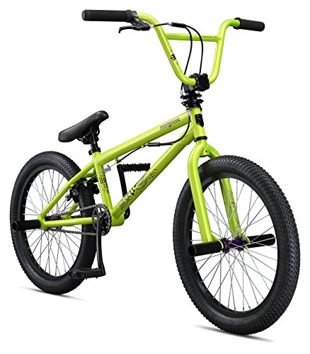Mongoose boys legion l10 bicycle, green, one size/20"