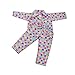 Wensltd Clearance! Cute Design Pajamas Clothes Set For 18 inch Our Generation American Girl Doll (E)
