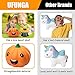 UFUNGA Squishies Toy Set - 4 Pack Halloween Stress Relieve Squeeze Soft Lovely Toy Kids Gift, Jumbo Squishy Toy