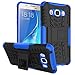 Galaxy J5 2016 Case,Mama Mouth Shockproof Heavy Duty Combo Hybrid Rugged Dual Layer Grip Cover with Kickstand for Samsung Galaxy J5 J510 2016 Smartphone(with 4 in 1 Packaged),Blue