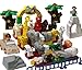 Smart Builder Toys 60 Piece  Animal Set Wild Farm Ocean Desert & Accessories (Duplo Compatible)