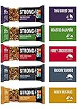 ** 15 Packs ** Kind Strong Variety Pack, 1.6 Ounce, 15 Count + 2 x 4” Snack Clips