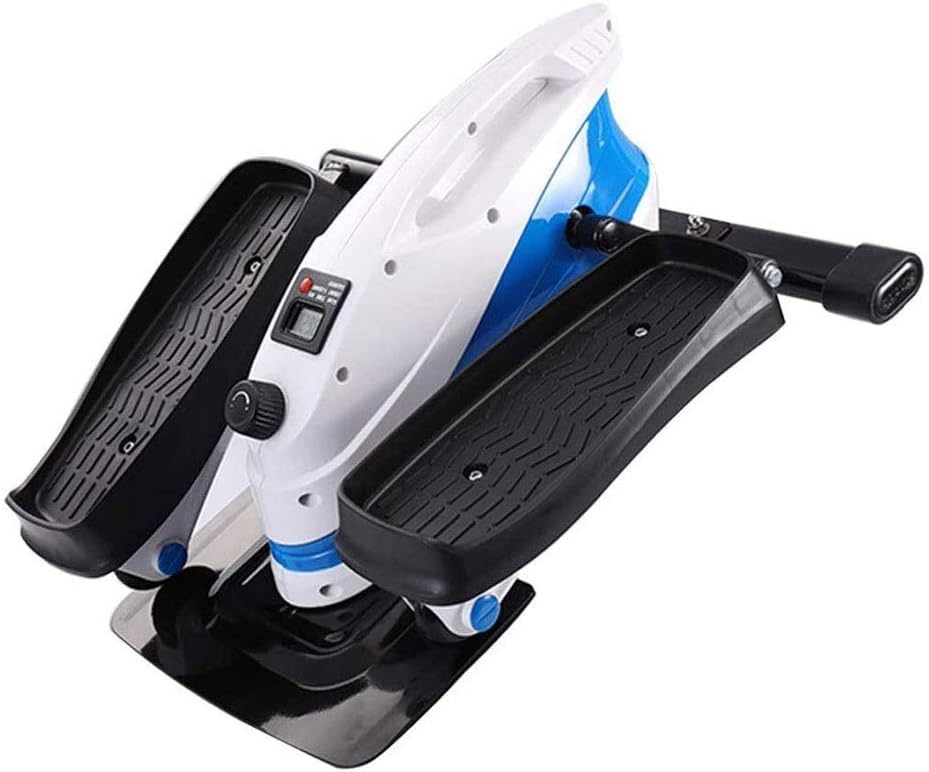 Under Desk & Stand Up Mini Elliptical/Stepper, Bike Pedal Exerciser, Portable Mini Step