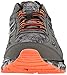 ASICS Men's Gel Scram 2 Running Shoe, Gunmetal/Silver/Hot Orange, 12 M US