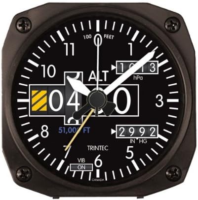 Trintec Altimeter Desk Alarm Clock - 2060 Series