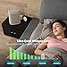 Tdbest Dehumidifier Electric Home Mini Dehumidifiers for Bedroom, Bathroom, Kitchen, Caravan 700ml (24fl.oz) Capacity up to (215 sq ft), Gray