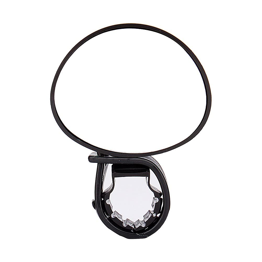 Alomejor Bike Rearview Mirror Black Universal Bicycle Cycling Handle Bar 360°Rotate Mount Mirror For Bicycle Mountain Bike (1pc)