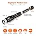 Bicycle Taillights with Flashlight - Waterproof 2 Bike Taillights LED Rear Bike Tail Lights, 900 Lumens Super Bright LED Tactical Flashlight Torch with Adjustable Focus 5 Light Modes for Outdoor Sport