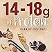 Atkins Protein-Rich Meal Bar, Chocolate Almond Caramel, Keto Friendly, 5 Count – 4 Packthumb 4