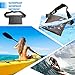 JOTO Waterproof Fanny Pack Phone Holder Pouch with Waist Strap, iPhone Dry Bag Vacation Essentials for Beach Swimming Snorkeling Kayaking Pool Water Park Fishing Boating -Black
