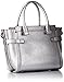 Coach Swagger 21 Women's Pebbled Leather Satchel, DK/Silver
