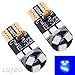 LUYED 2 X Extremely Bright High Power 2835 9-EX Chipsets Canbus W5W 194 168 2825 Led Bulbs,Blue