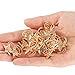 Coobbar 20PCS Twist wedding Small Mini Metal Gold Color Star Hairpins Women Girl Swirl Hair Pins