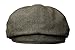 Rooster Herringbone Wool Tweed Newsboy Gatsby Ivy Cap Golf Cabbie Driving Hat