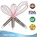 Silicone Whisk Set - Non-Scratch - Pink