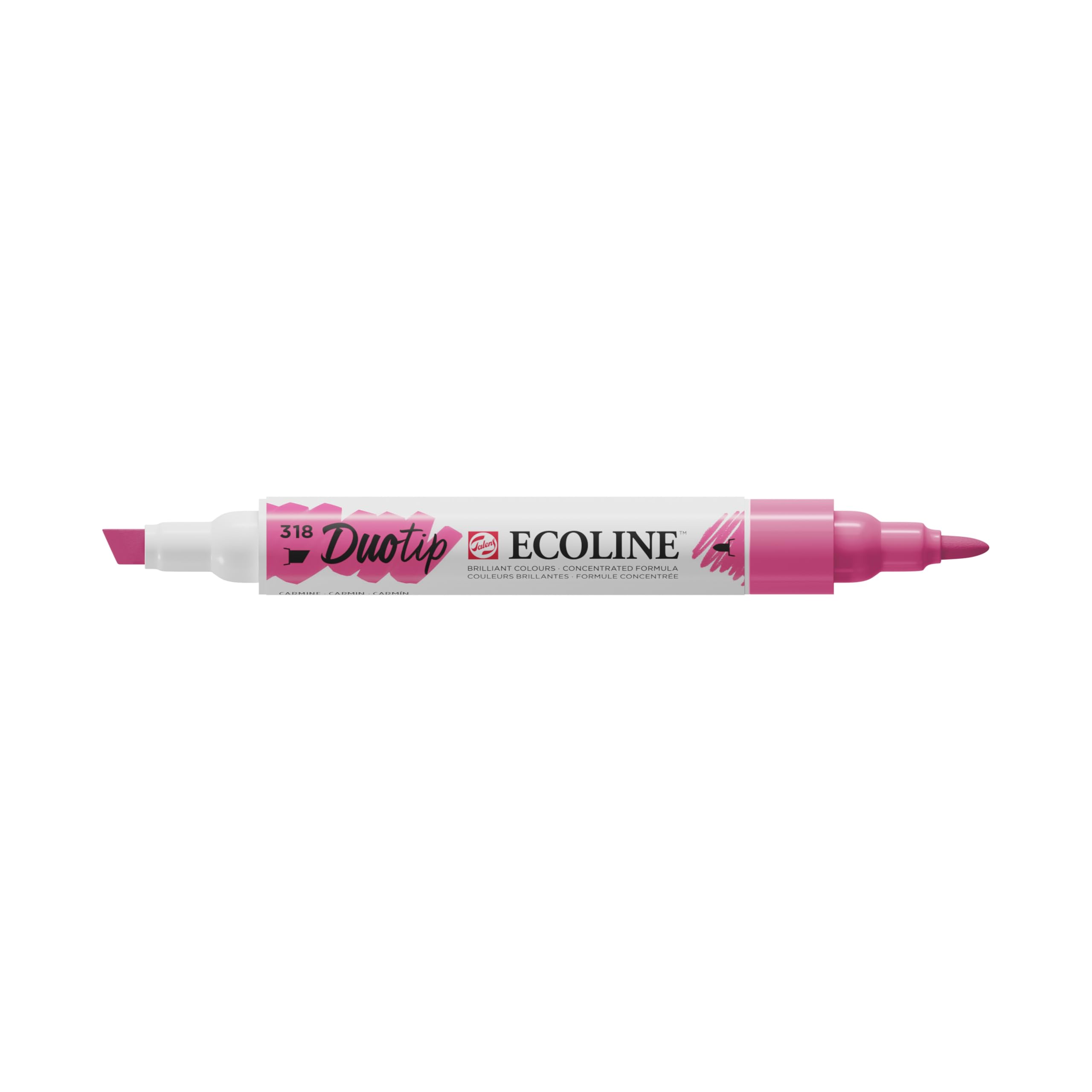 Ecoline Carmine Duo Tip Marker