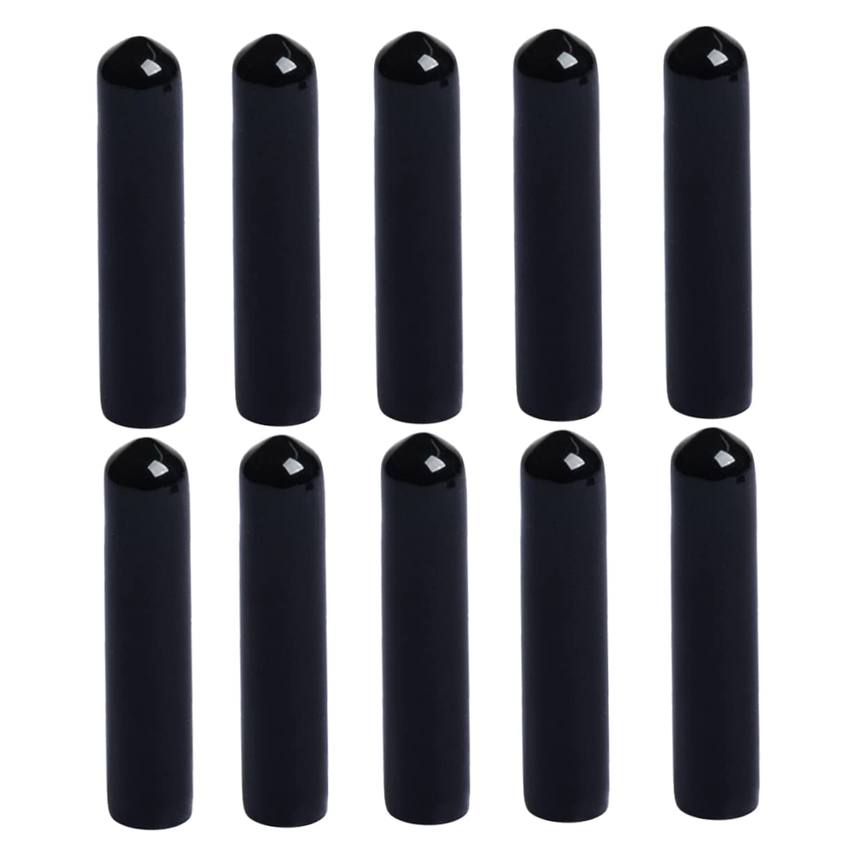 Hoement 10pcs Rubber Bottle Pourer Dust Caps Liquor Spout Covers for Bars Restaurants Cafes Debris Pests Lightweight Portable Wine Dispenser Accessories