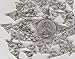 Efivs Arts 200pcs Triangle Silver Deathly Hallows Charms Pendants 13mm
