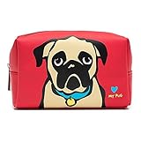 Marc Tetro Pug Cosmetic Case