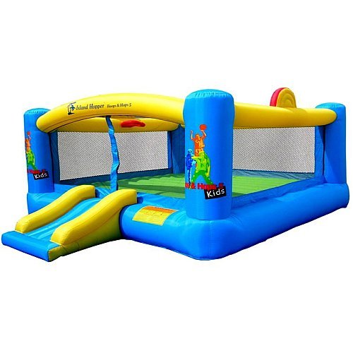 Island Hopper Hoops N Hops Recreational Bounce House - Thumbnail 2