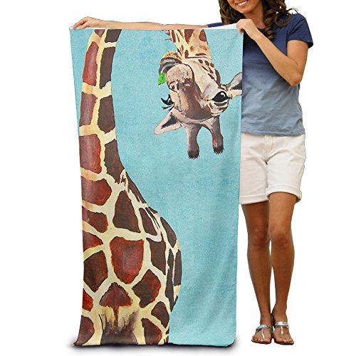 Giraffe Beach Towels Kritters in the Mailbox Giraffe Beach Towel