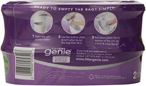 Litter Genie Ultimate Cat Litter Odor Control Refill - 4 Pack