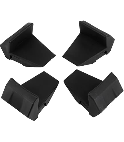 4 Protections Mâchoires ABS Noir Pour Démonte-Pneu – Clips Changeur Pneu Machine Garde Roue Voiture Moto