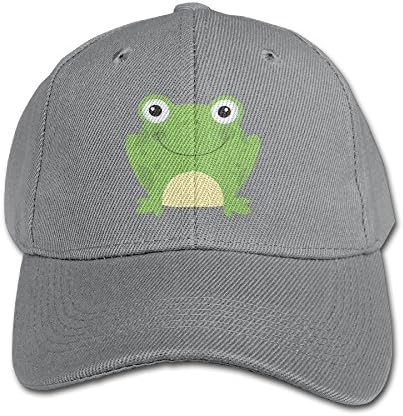Zhangzhaoyin Circle Cute Frog Unisex Cotton Snapback Baseball Plain Cap Cool Adjustable Hat For Kids Youth Children Gift