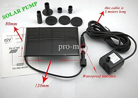 Amazon 1 ソーラーポンプ水ポンプ園芸植物の水やりキット太陽光発電泉天翔 ウォータポンプの部分を 送料無料でお 花 観葉植物 フラワーギフト オンライン通販