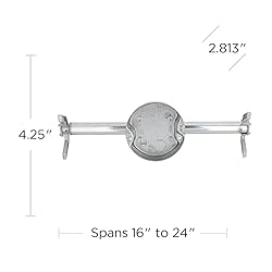 Hubbell Raco 936 4 in. Round Retro-Brace Ceiling