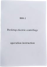 N/V Electric Centrifuge Lab Desktop Benchtop 6 x 20ml Tubes 4000rpm 25W view 9