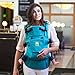 LÍLLÉbaby Complete Embossed Luxe Six-Position 360° Ergonomic Baby and Child Carrier, Teal