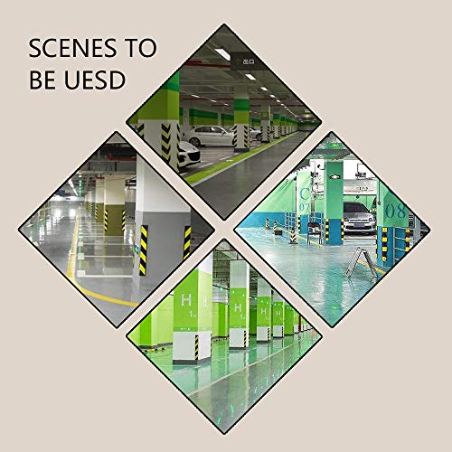 GUEQUITLEX Garage Wall Protector Foam Wall Corner Guard for Parking