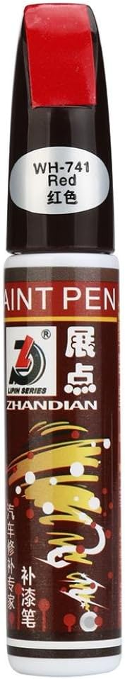 Quaant Car Painting Pens,Colors Cars Scratch Repair Pen 1PC Pro Car Painting Pens Auto Car Coat Paint Pen Touch up Scratch Clear Repair Remover Pen (Red)
