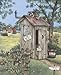 2 Vintage Outhouse Pictures Bathroom Privy Poster Print