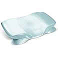 Satin Pillowcase for Zelimun Cervical Pillow, Ergonomic Case, Smooth & Soft Sleeping Pillowcase, Light Blue Pillow Cover with Zipper