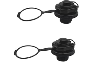 OZXNO 2pcs Inflatable Boat Air Valve 24mm Plastic Air Valve Caps for Inflatables Towable Tube Plug for Inflatable Raft Boat Kayak
