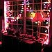Led Christmas Multi Color Lights 60 C6 Faceted LED Decorative String Light Set Indoor and Outdoor Use – Energy Efficient LED Bulbs with Green Wire, UL Listed Professional Grade by Holiday Essence